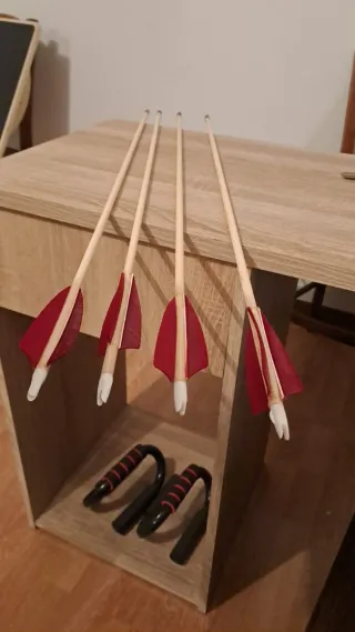 Frecce per arco lunghe in legno
