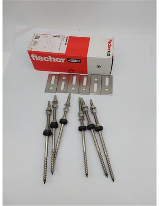Fischer Kit de 6 tornillos de doble rosca STSR M10