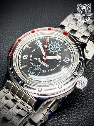 Vostok Amphibia 420526 Zissou - Nuevo a estrenar