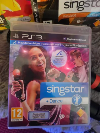 Pack Juegos Singstar PS3 + Micrófonos