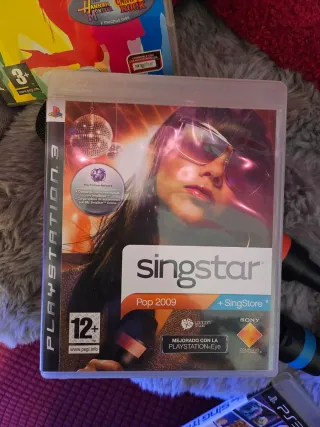 Pack Juegos Singstar PS3 + Micrófonos