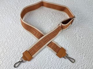 Correa Bolso con Hebilla Plata-Piel-Made in Italy