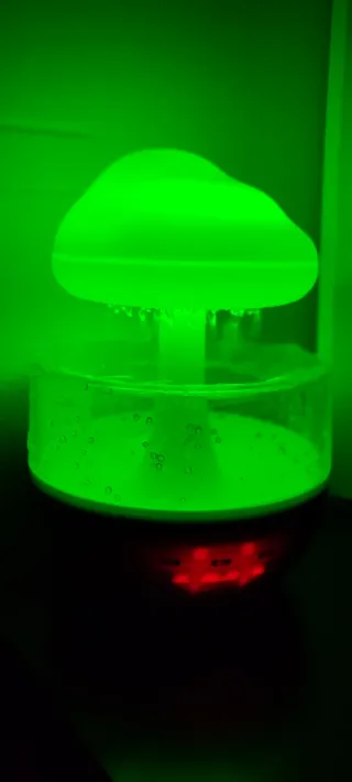 Lámpara Humidificador Nube Lluvia