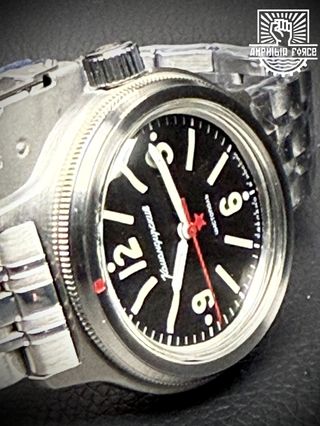 Vostok Amphibia 72045A Red Star Autom. A estrenar