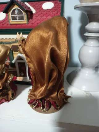 Pesebre Nacimiento Belén y jarrones