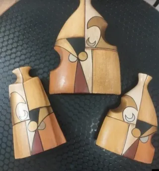 Pesebre Nacimiento Belén y jarrones