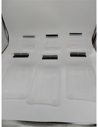 Iris Ohyama 3 Cajas de almacenamiento con tapas, 5