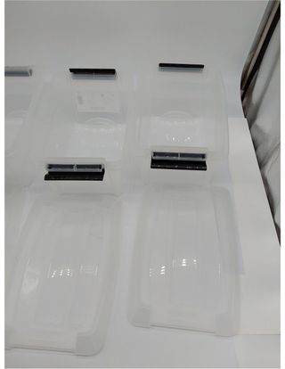 Iris Ohyama 3 Cajas de almacenamiento con tapas, 5