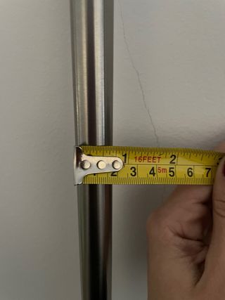 Barra metálica 150 cm