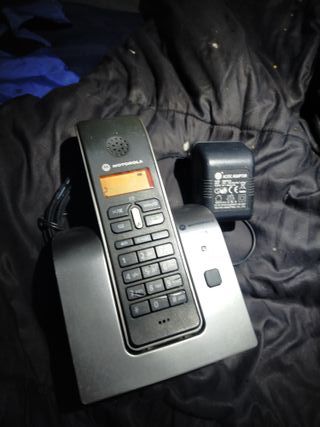 Teléfono fijo Motorola inalámbrico