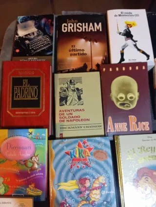 Lote de libri a 1,50€ l'unità