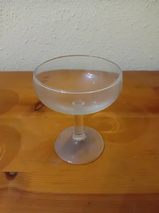 Set 5 Copas de Cristal Transparentes