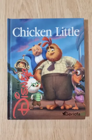 Clásico cuento Disney, "Chicken Little". GAVIOTA.
