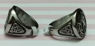 NOVEDAD! SELLO ACERO "TEMPLARIO  CON ESCUDO"