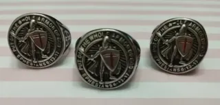 NOVEDAD! SELLO ACERO "TEMPLARIO  CON ESCUDO"