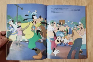 Clásico cuento Disney, "Goofy e hijo". GAVIOTA.