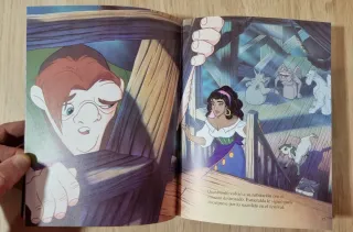 Clásico cuento Disney, El jorobado de Notre Dame.