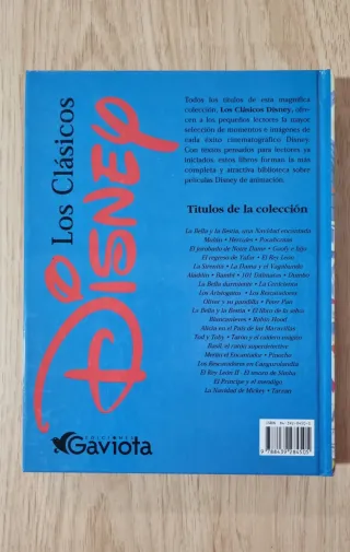 Clásico cuento Disney, El jorobado de Notre Dame.