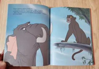 Clásico cuento Disney,El libro de la selva.