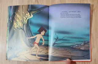 Clásico cuento Disney,El libro de la selva.