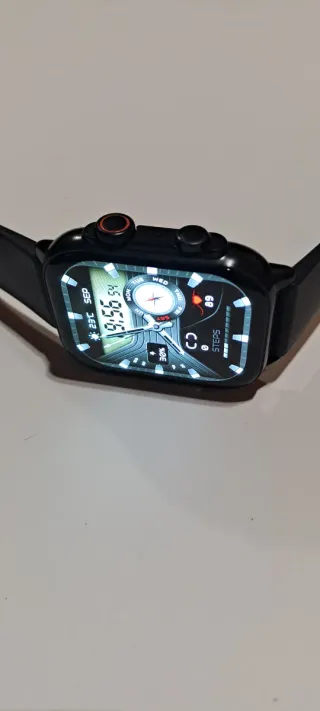 Smartwatch Colmi Preto e Amarelo