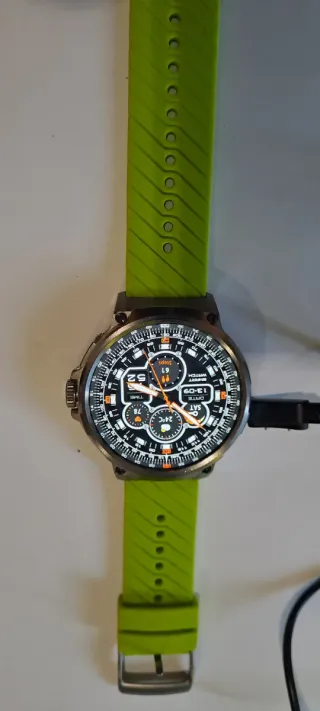 Smartwatch Colmi Preto e Amarelo