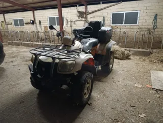 Quad goes 520 max 4x4