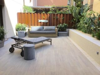 Sofá exterior 3 plazas mimbre