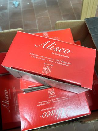 Set 2 Bicchieri Aliseo RCR Da Vinci Collection