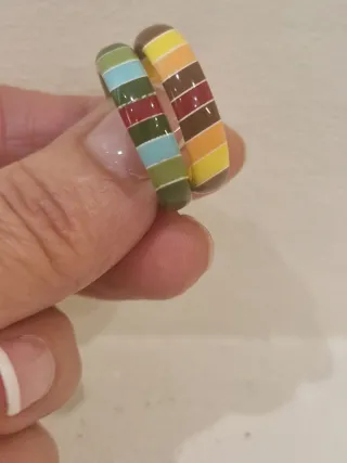 Anillos de colores apilables
