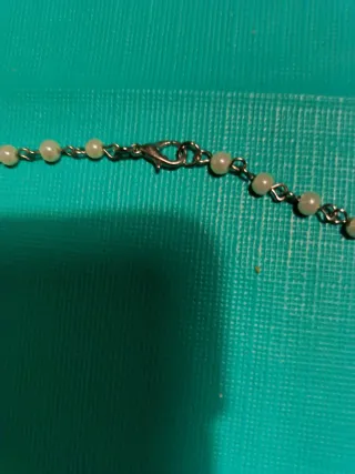 Rosario  collar  Salve Regiinai Artesanal con cruz