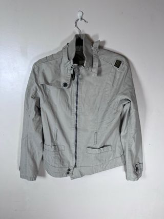 Chaqueta Militar Beige KOСМОС Vintage 2008