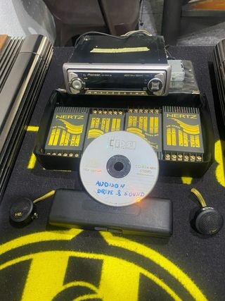 Equipo Audio Competición Audison Hertz