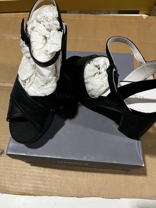 Zapatos Lumberjack Georgia Talla 38 Negros