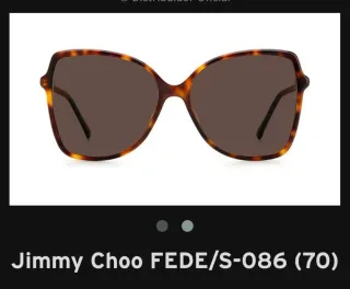 Gafas de sol Jimmy Choo Fede Marrón