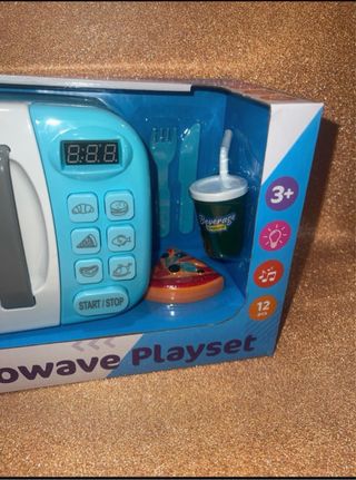 Microondas de juguete House Fun con luz y sonido