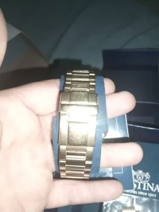 Orologio Festina Cronografo Uomo Oro Verde