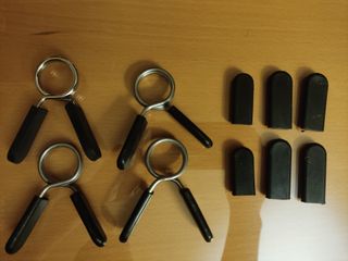 4 Cierres Clips para Barra 28mm