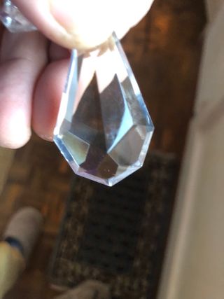 9 lágrimas de cristal para lámparas