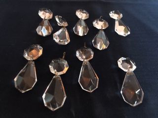 9 lágrimas de cristal para lámparas