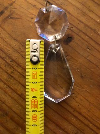 9 lágrimas de cristal para lámparas