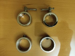 4 Cierres / Clips / Topes para barras 28 mm