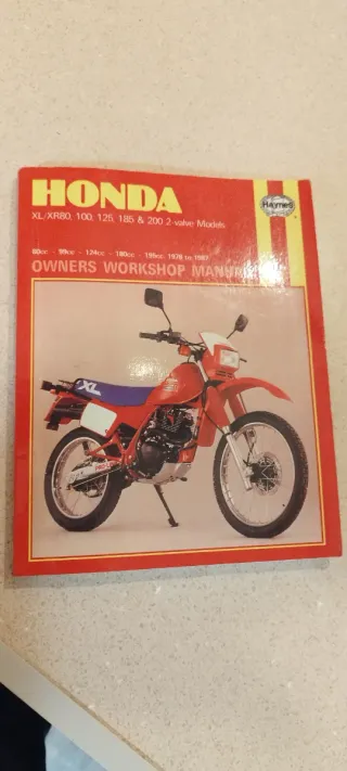Manual Taller Honda XL/XR 80-200cc