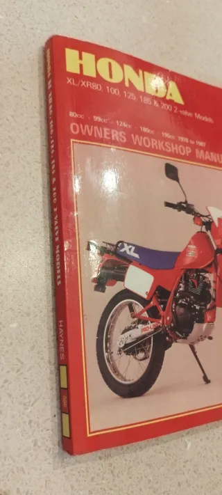 Manual Taller Honda XL/XR 80-200cc