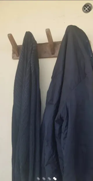 Perchero rústico madera 3 colgadores