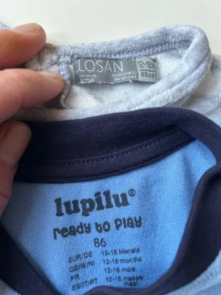 Lote 3 Pijamas Bebé Talla 12 Meses