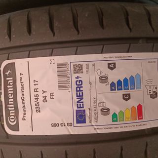Neumáticos Continental PremiumContact 7