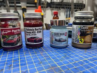 Pinturas de modelismo Alclad y Zero Paints