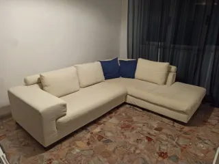 Divano angolare Dondi Salotti tessuto lavabile