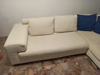 Divano angolare Dondi Salotti tessuto lavabile